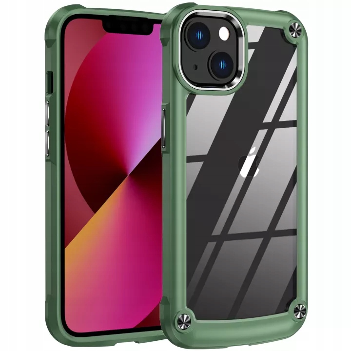 

Etui Case Do Iphone 13 Obudowa Mocna Zielony