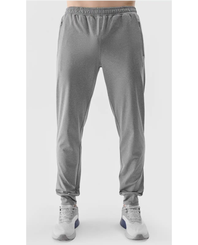 4F spodnie dresowe męskie treningowe 4FWSS25TFTRM0835 szare