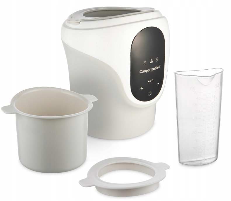 PODGRZEWACZ DO BUTELEK WIELOFUNKCYJNY Z TERMOSTATEM CANPOL 3w1 Wysokość produktu 16.3 cm