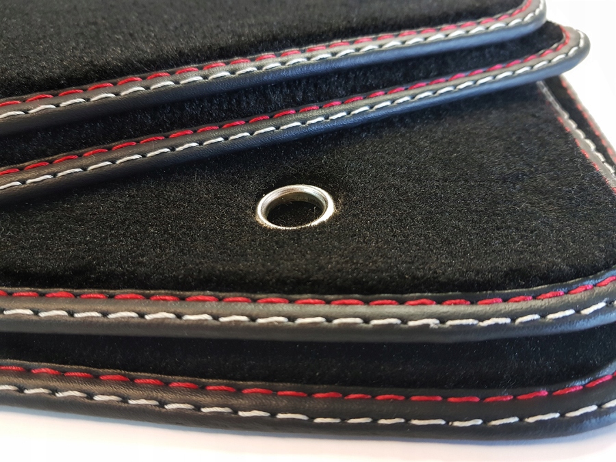 Dywaniki do Dodge Challenger 08-22 welurowe Premium samochodowe