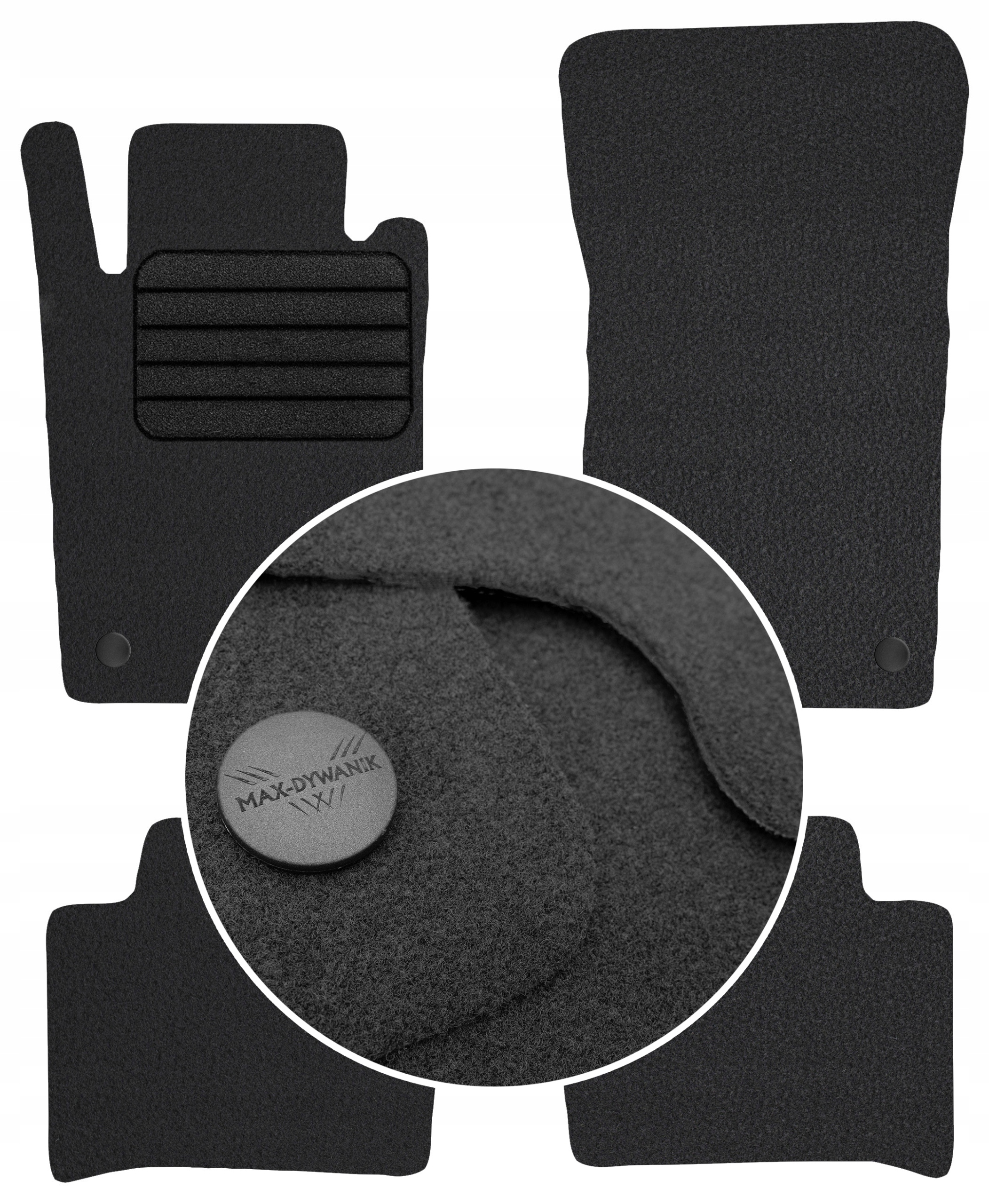 

Mercedes E-Klasa W211 02-09 Wycieraczki welurowe