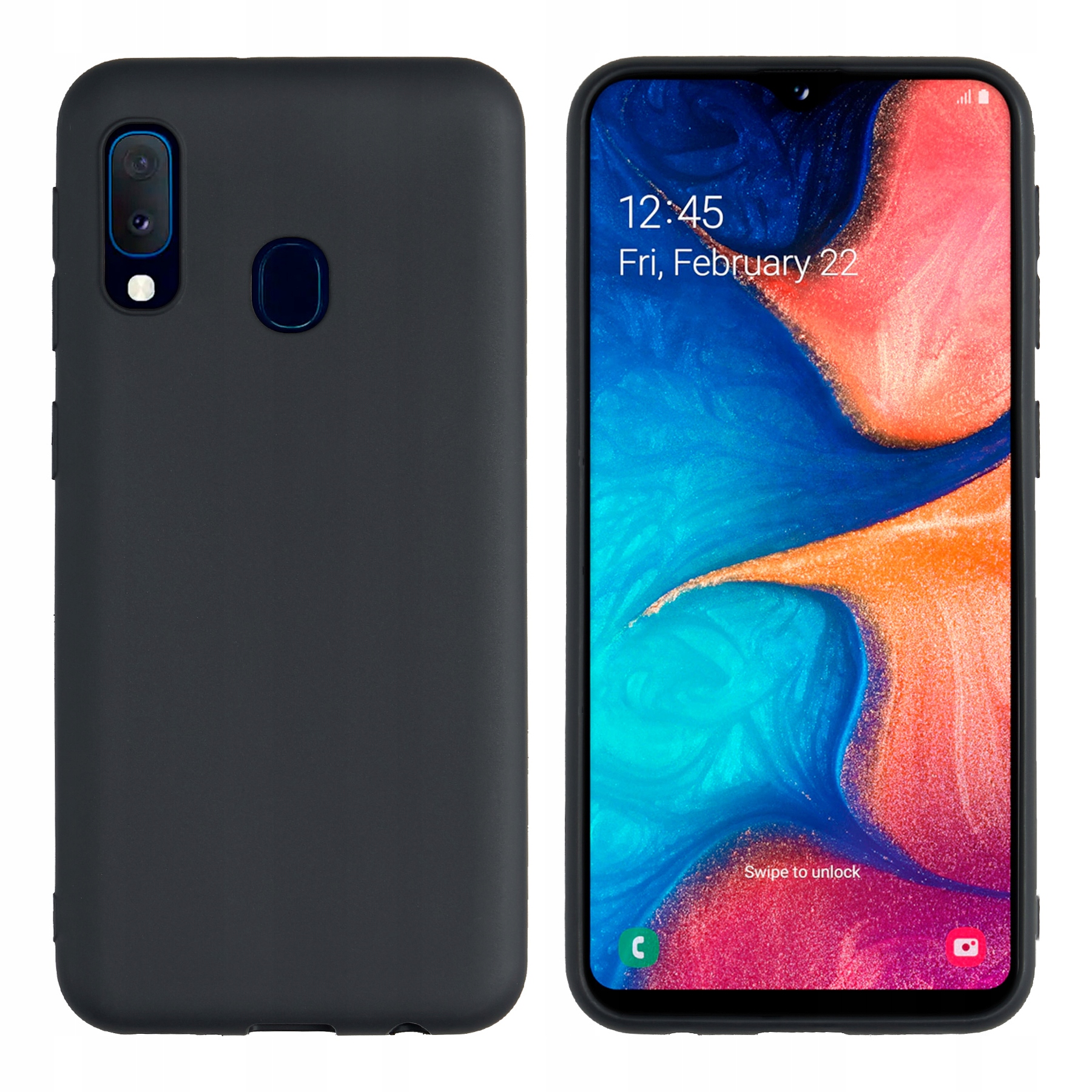 

Etui do Samsung Galaxy A20E Pokrowiec Case Szkło