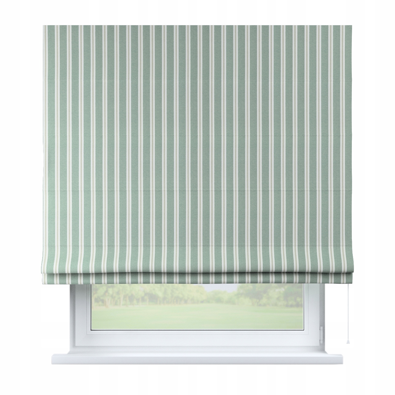 Hotová římská roleta Bari 180x180 cm zelená