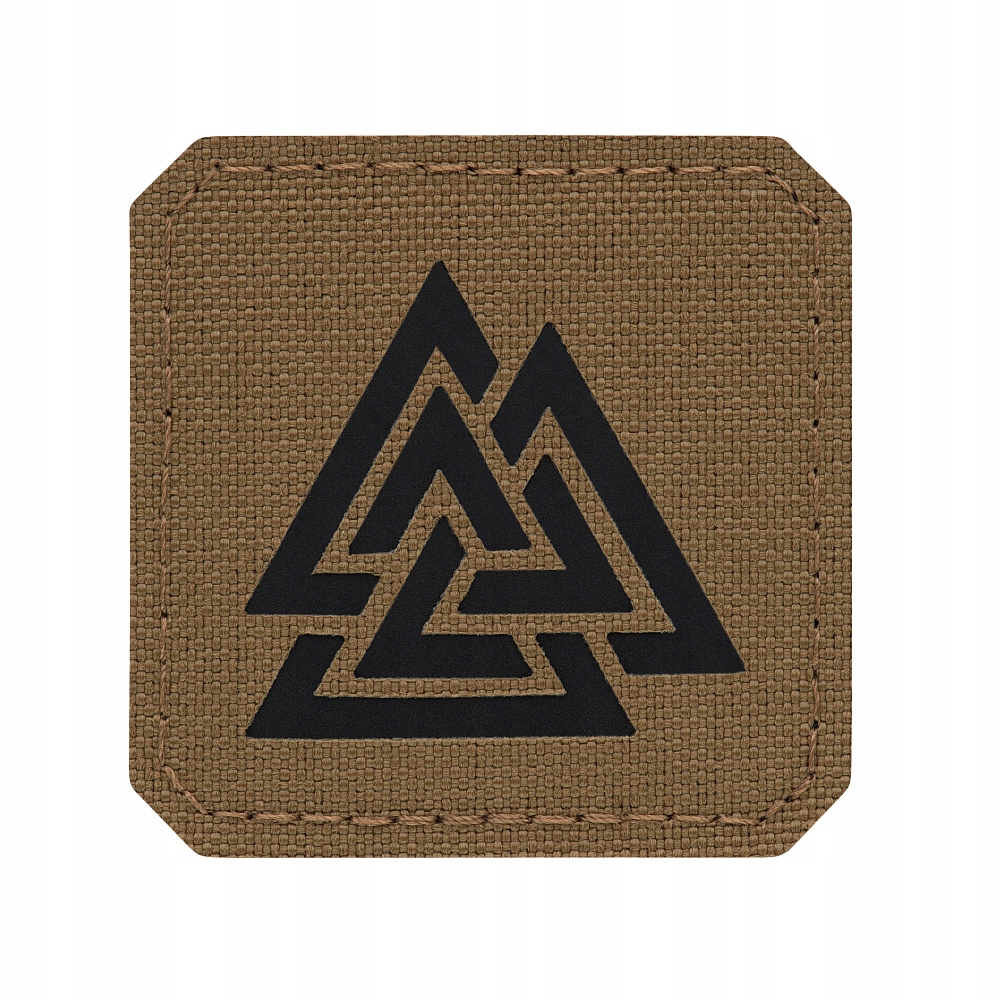 M-Tac Naszywka Taktyczna Rzep Pvc M-Tac Valknut Laser Cut Coyote/Black