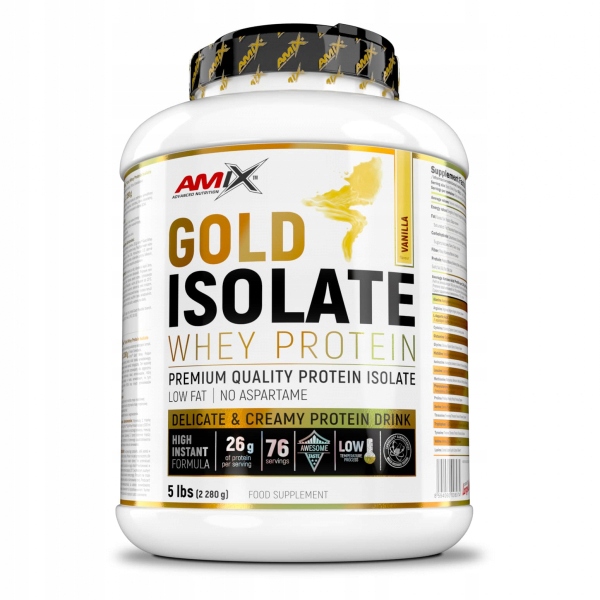 Gold Whey Protein Isolate 2280g vanilla