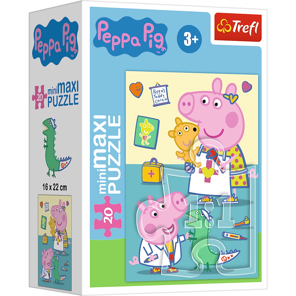 

Puzzle 20 el MiniMaxi Świnka Peppa Trefl 21127