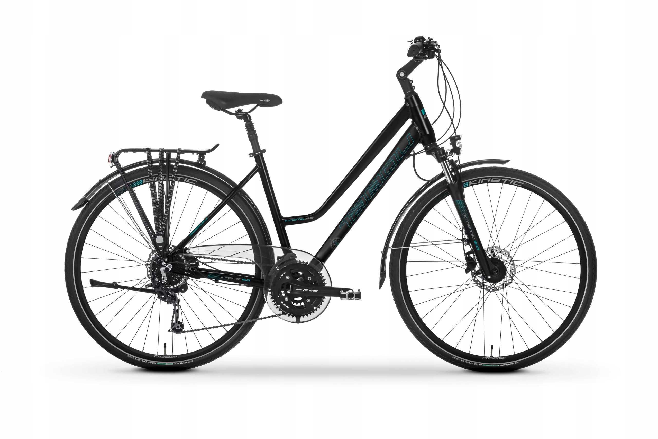 Rower crossowy Tabou Kinetic 5.0 W rama 19 cali koło 28 " czarny
