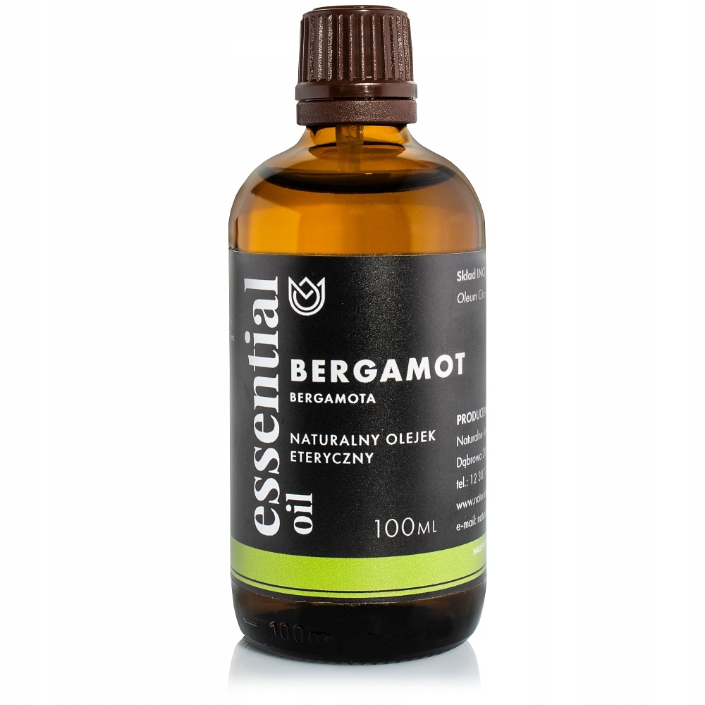 

Naturalny olejek eteryczny Bergamota 100ml Premium