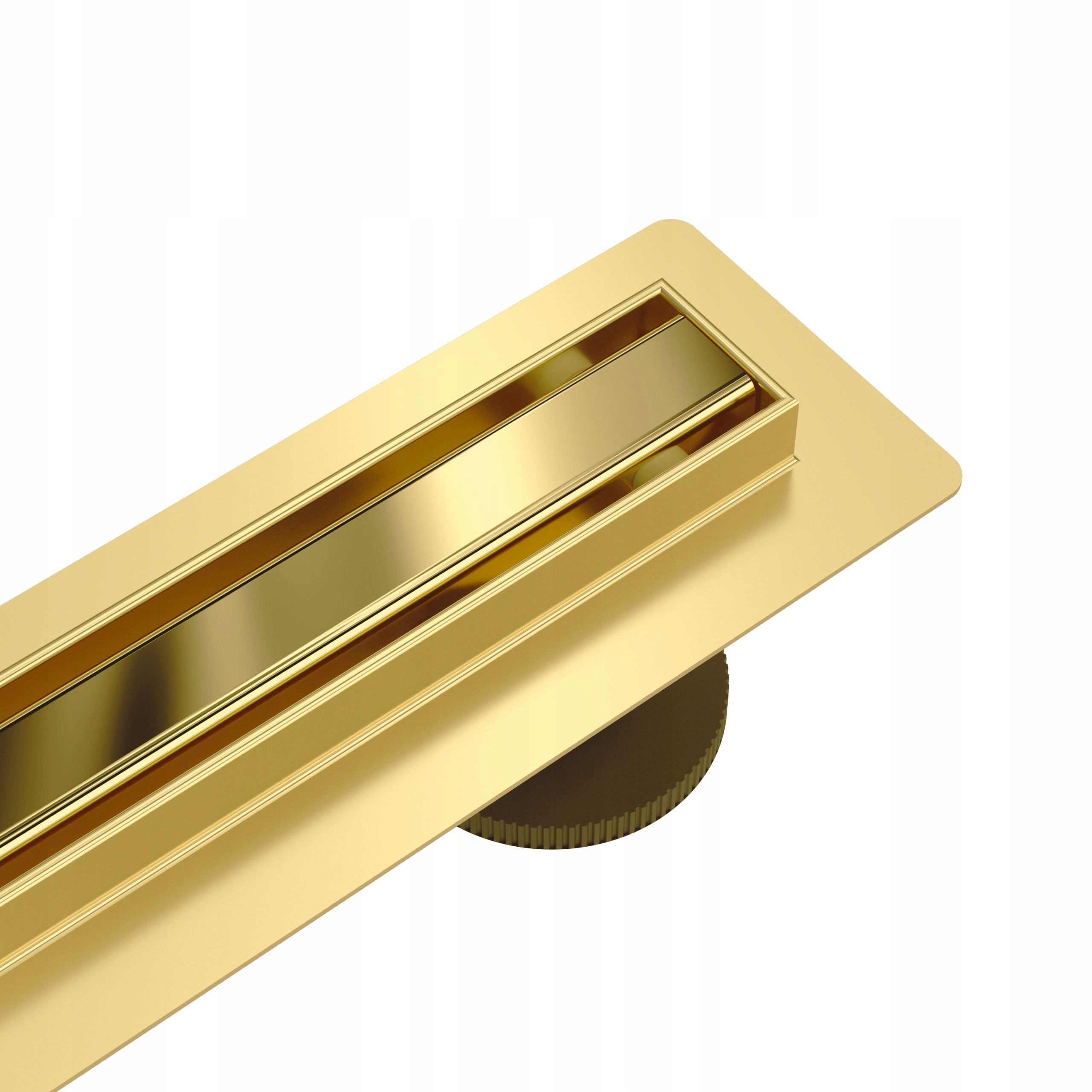 Aquauno 360 Slim Lineárny Odtok 70 cm Otočný Vysoká Prietokovosť Zlatý