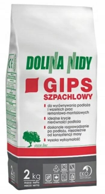 Dolina nidy gips szpachlowy 2 kg