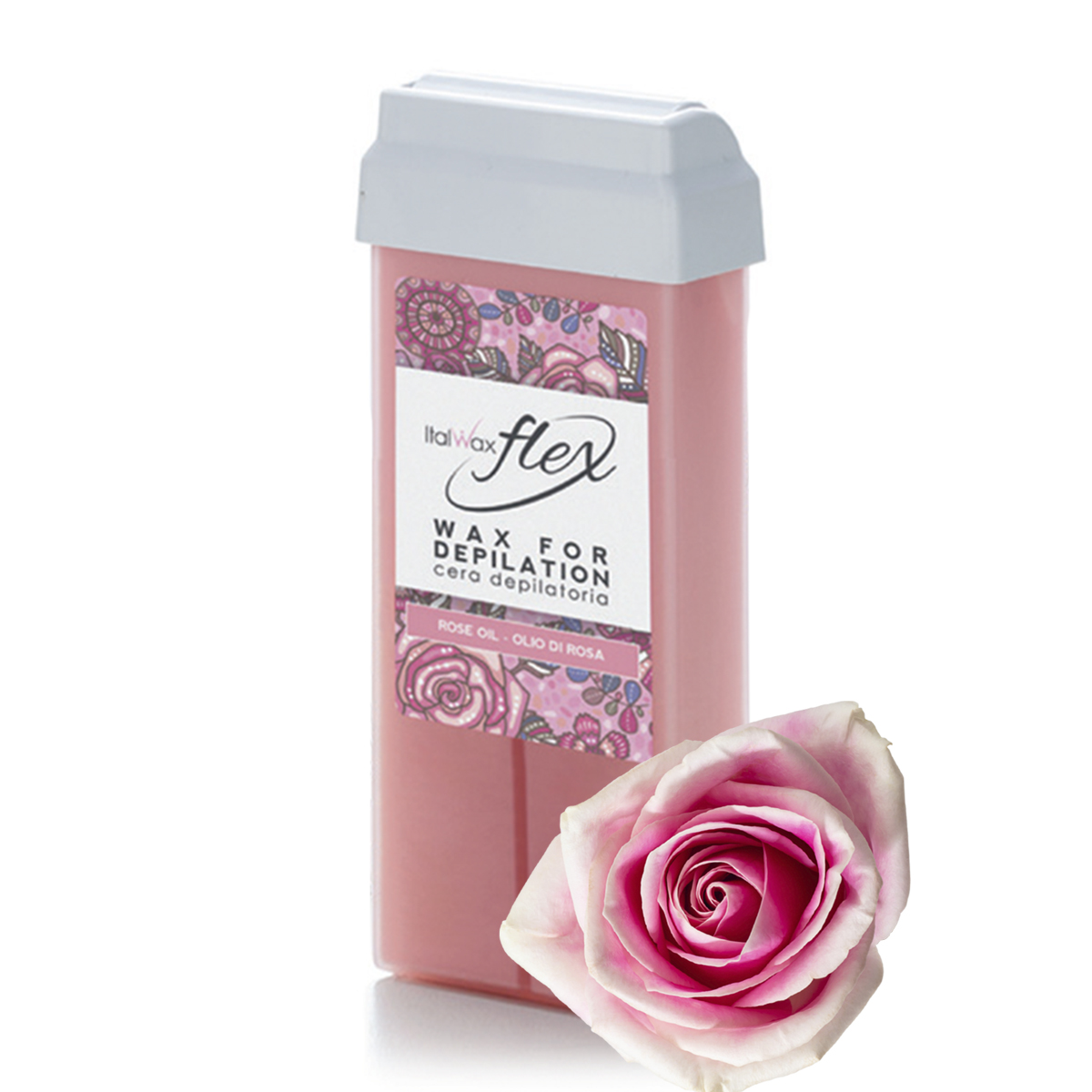 

ItalWax Flex Rose Oil wosk w rolce depilacja 100ml