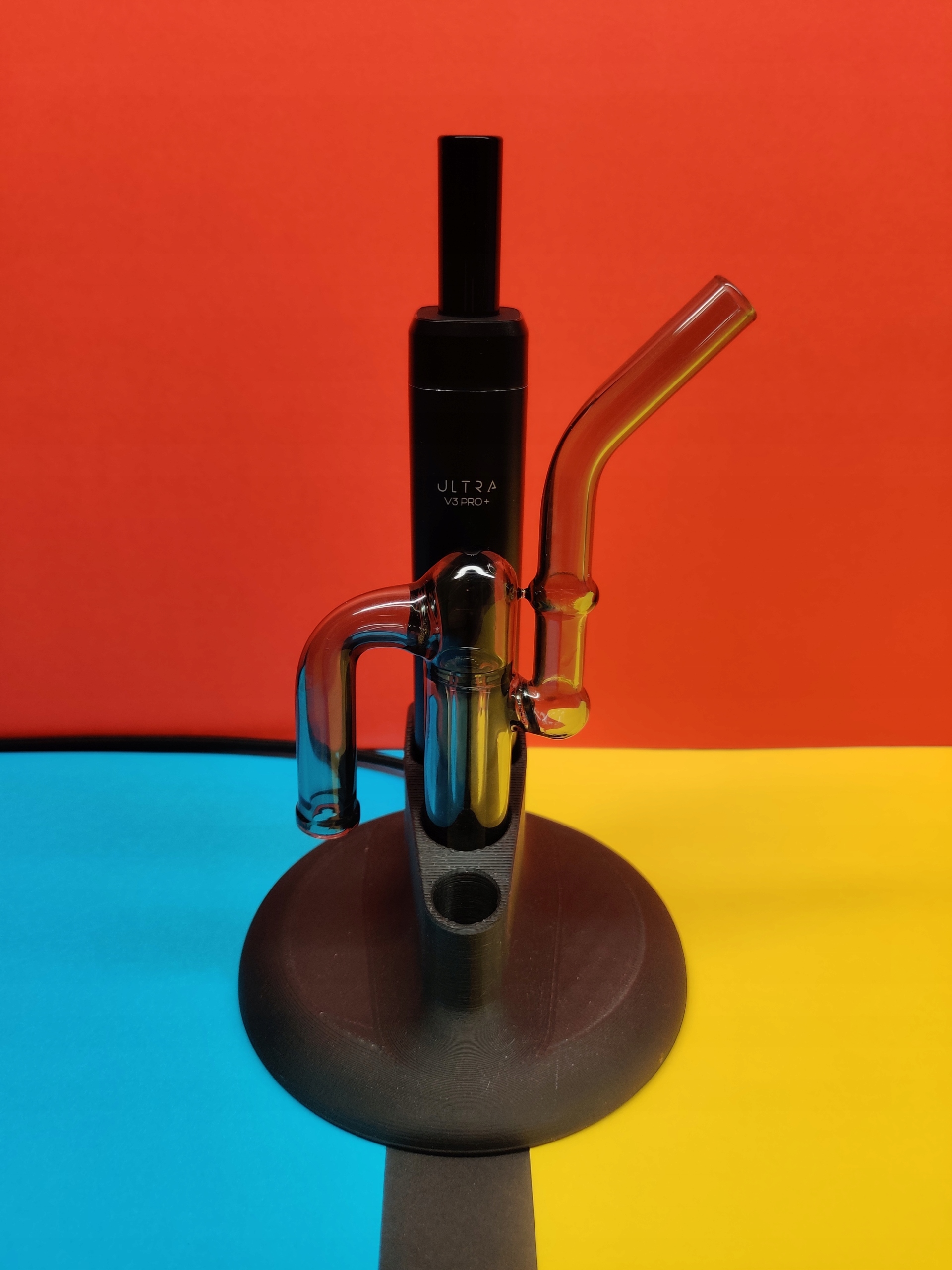X-MAX V3 PRO+ ULTRA Waporyzator Stojak Ładowarka miejsce na Bubbler