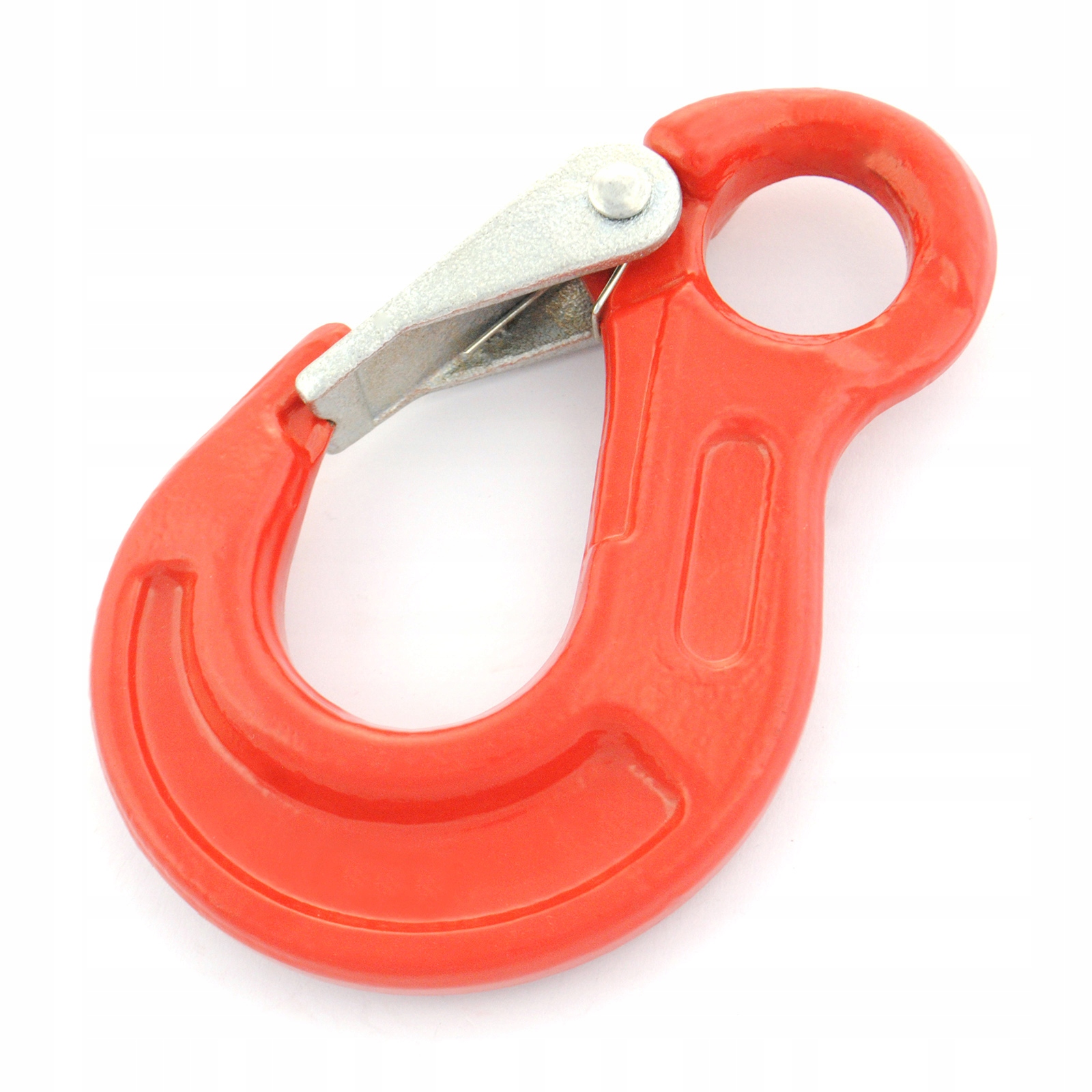 Řetězový závěsný hák s uchem a pojistkou 13 mm 5,3T