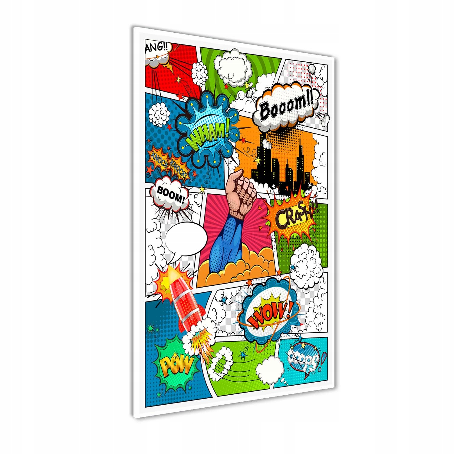 

Foto obraz szkło akrylowe na ścianę Komiks 70x140
