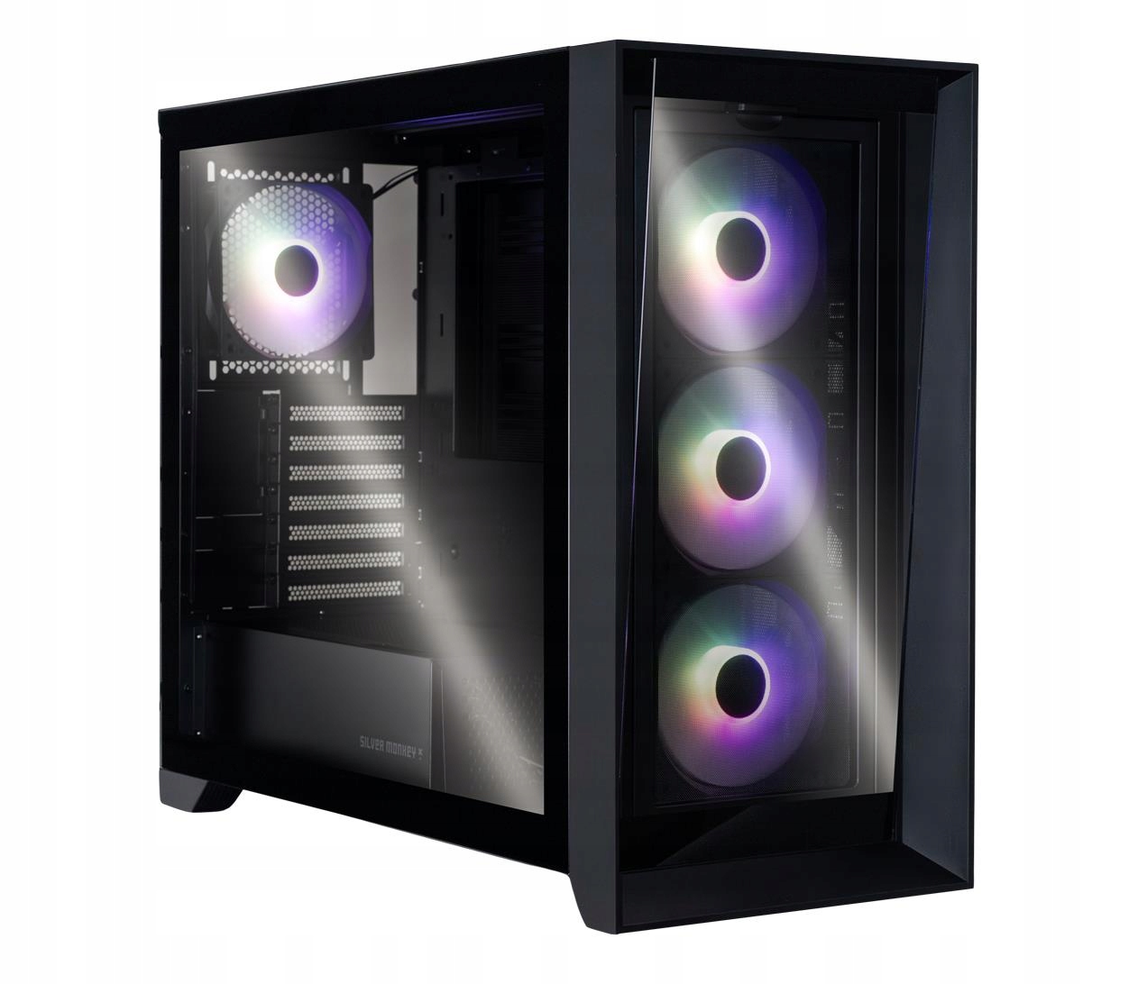 Obudowa komputerowa Silver Monkey X Railing Middle Tower