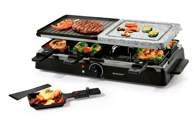 Elektrický gril raclette kameň Silvercrest Srgs 1400 E2, 1400 W