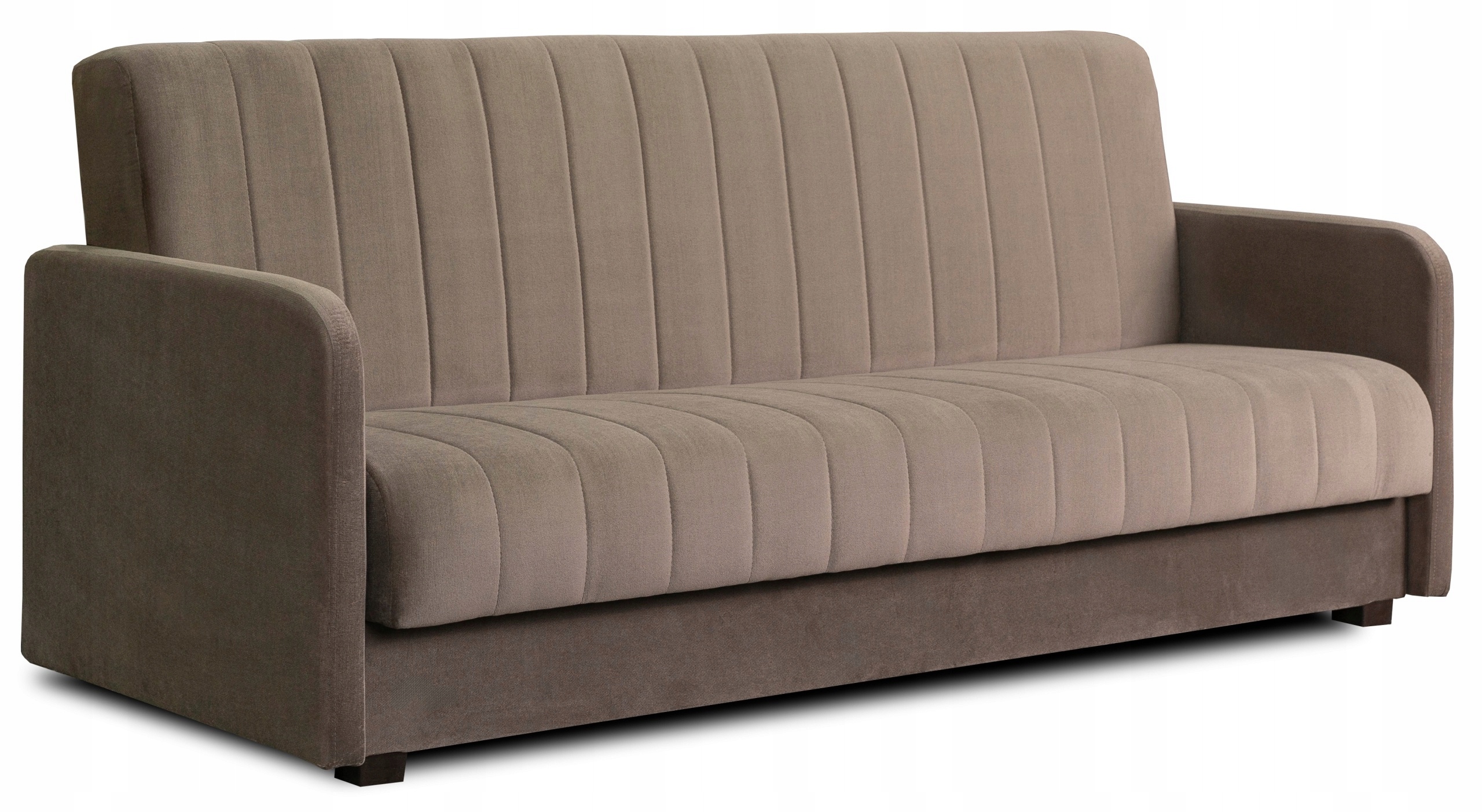 Pohovka rozkládací s funkcí spaní Dvoumístná béžová Porto