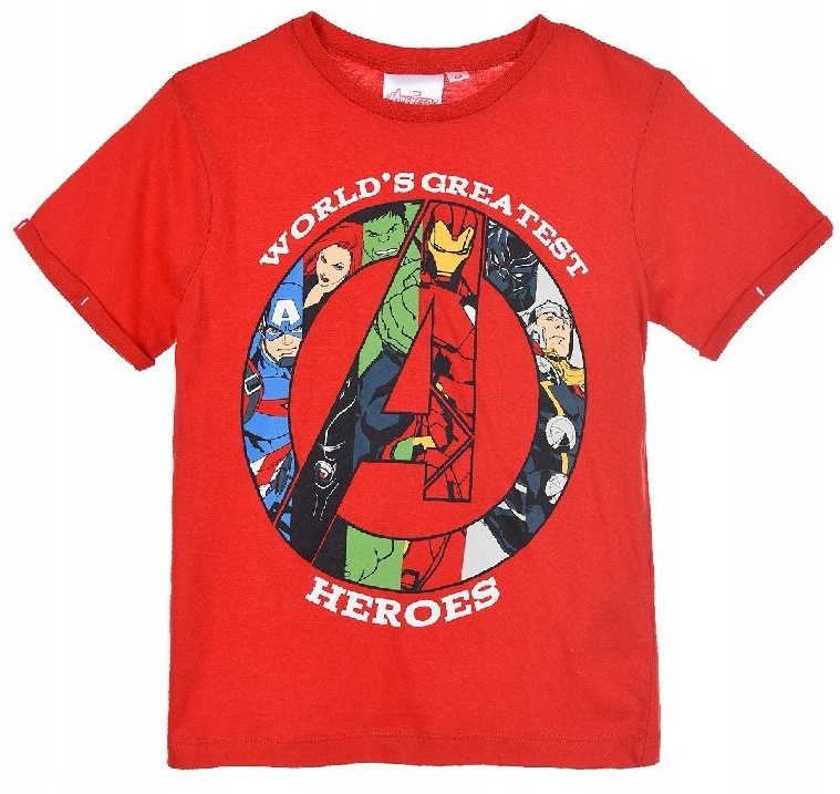 

Koszulka na krótki rękaw Avengers Marvel 116