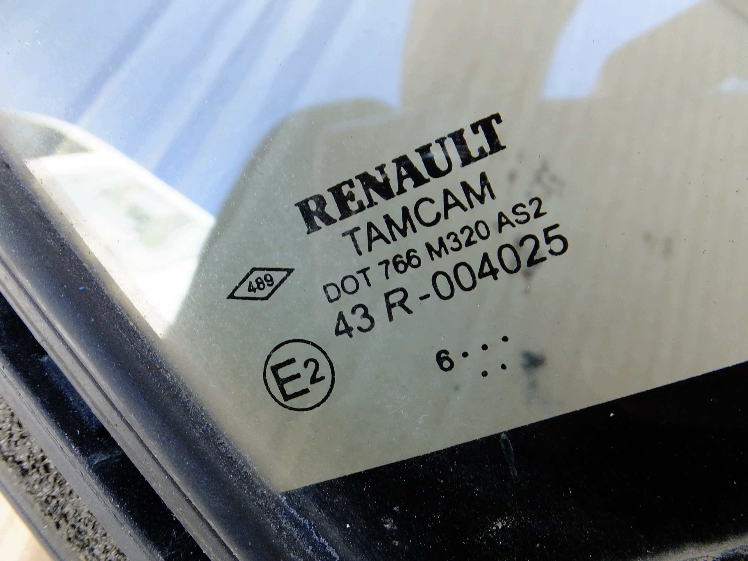 window right front renault clio IV 2016r