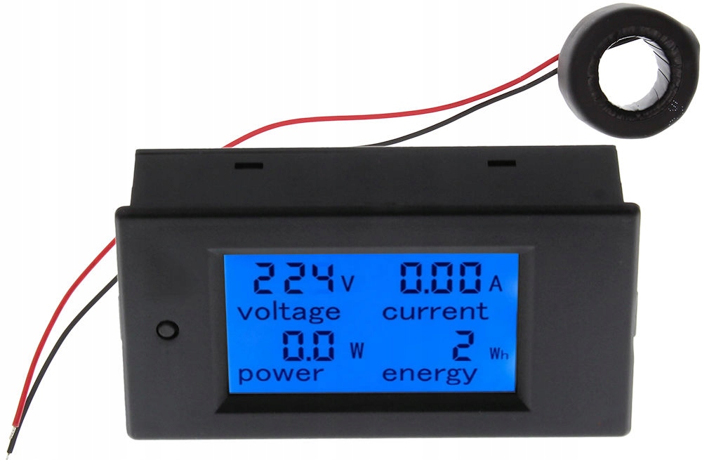 Miernik Amperometr AC Peacefair PZEM-061 100A Wolt