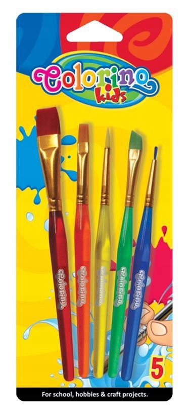

Colorino pędzelki akrylowe 5 sztuk