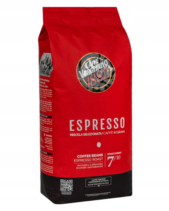 Kawa ziarnista mieszana Caffe Vergnano Espresso 1 kg
