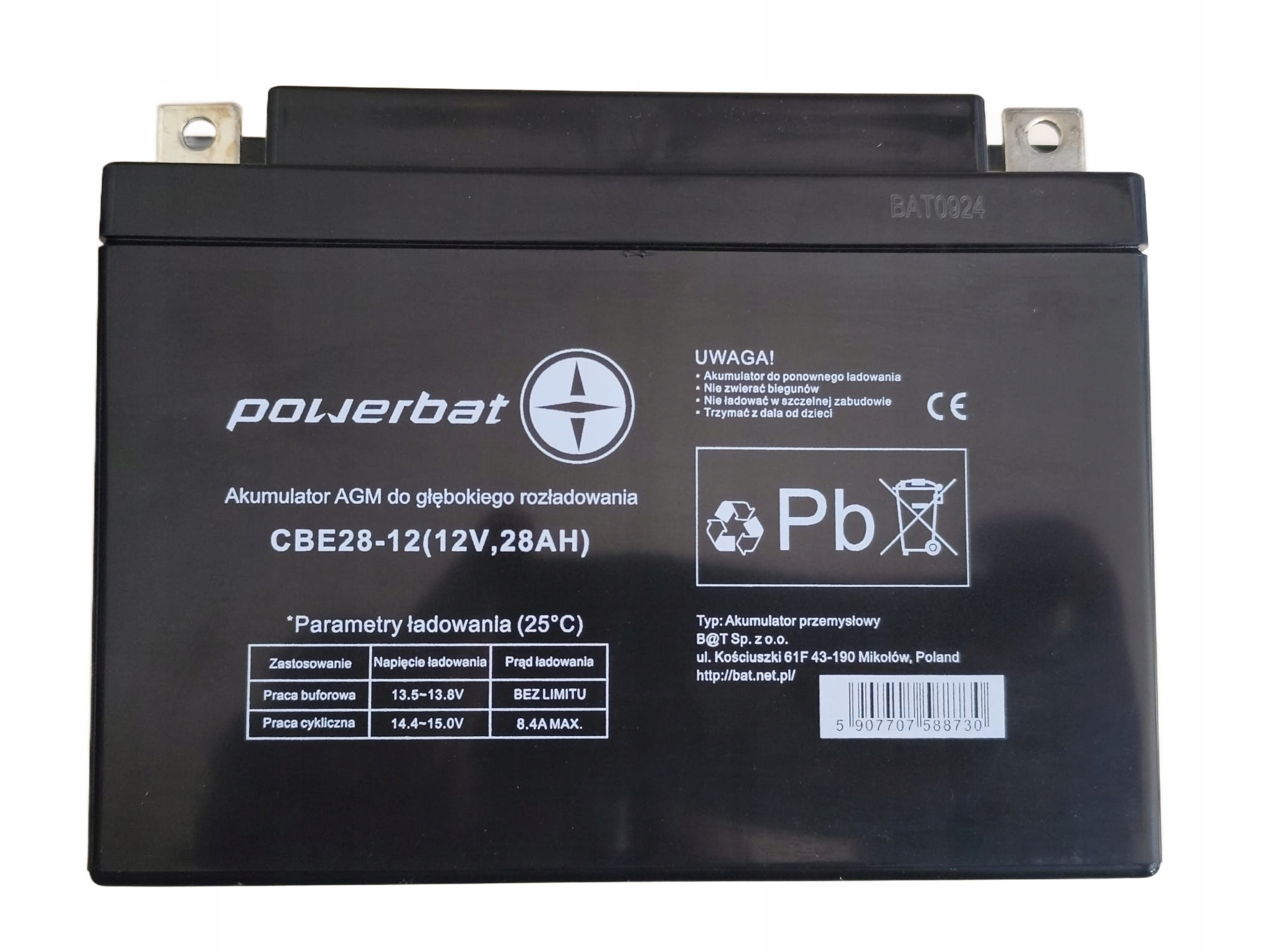 PowerBat Cbe 28 12 12v 28Ah