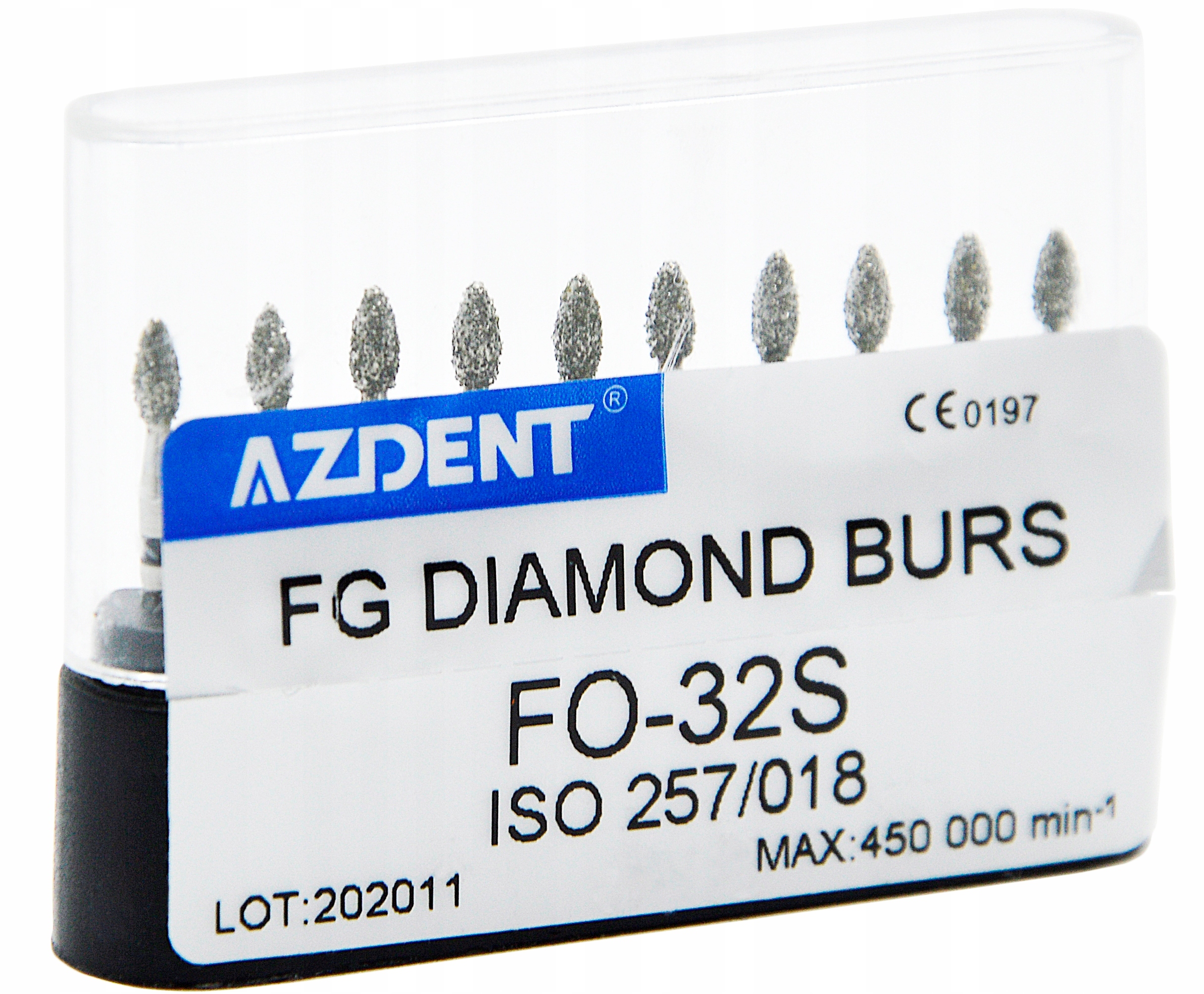 

Wiertła Diamentowe Azdent FO-32S