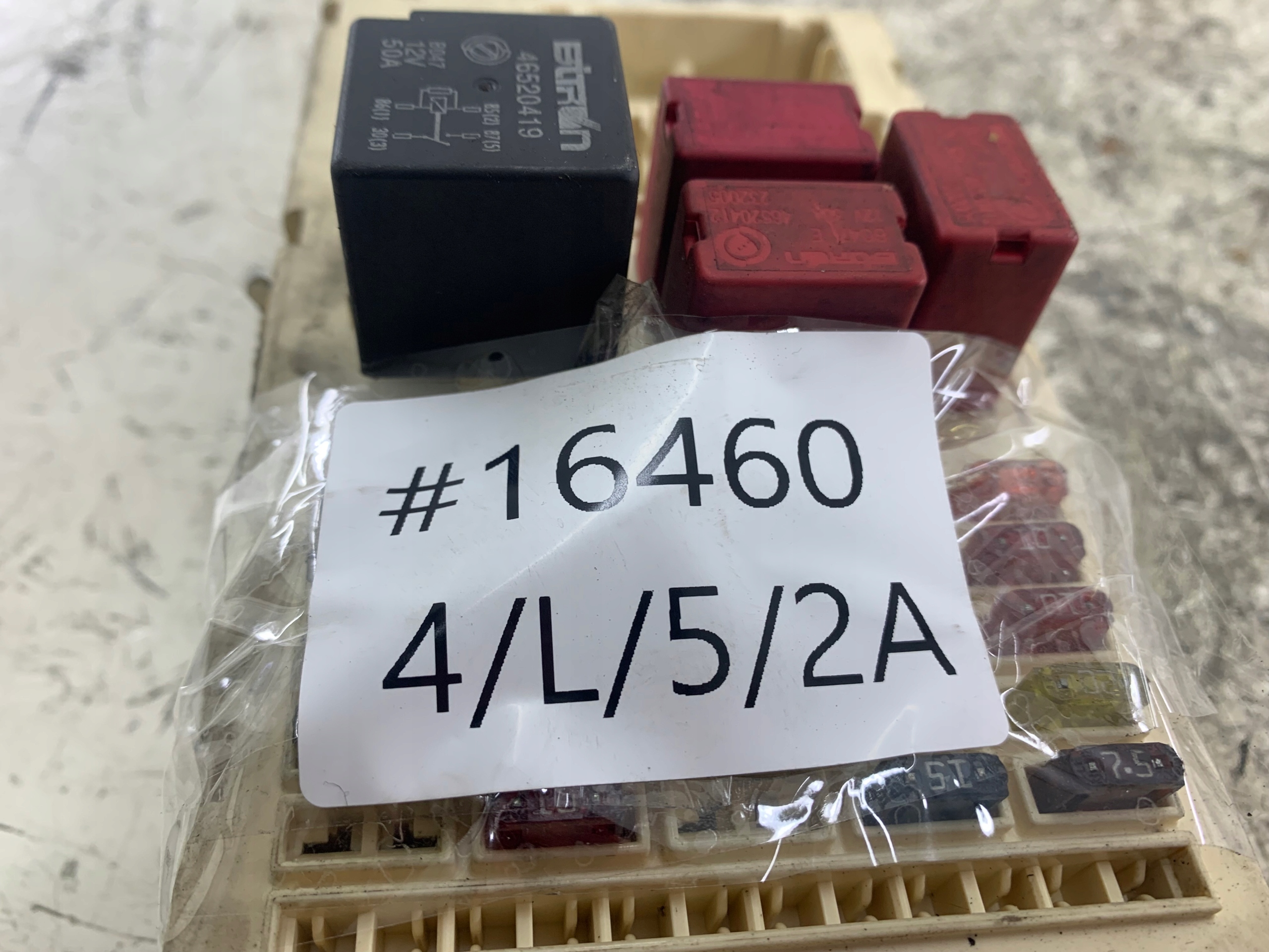FIAT STILO module BSI fuse box 46797600