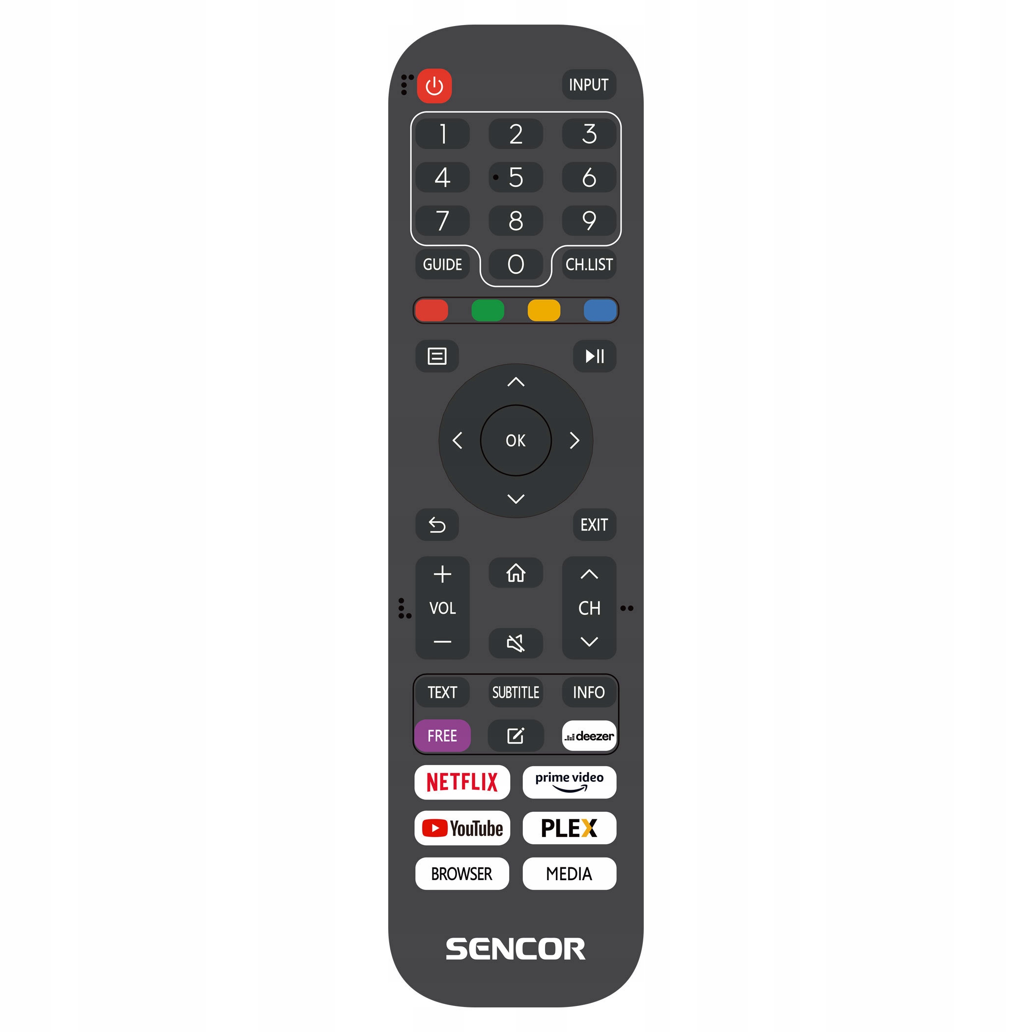 Telewizor SENCOR SLE 40FS702TCS 40" SmartTV LED DVB-T2/HEVC Marka Sencor