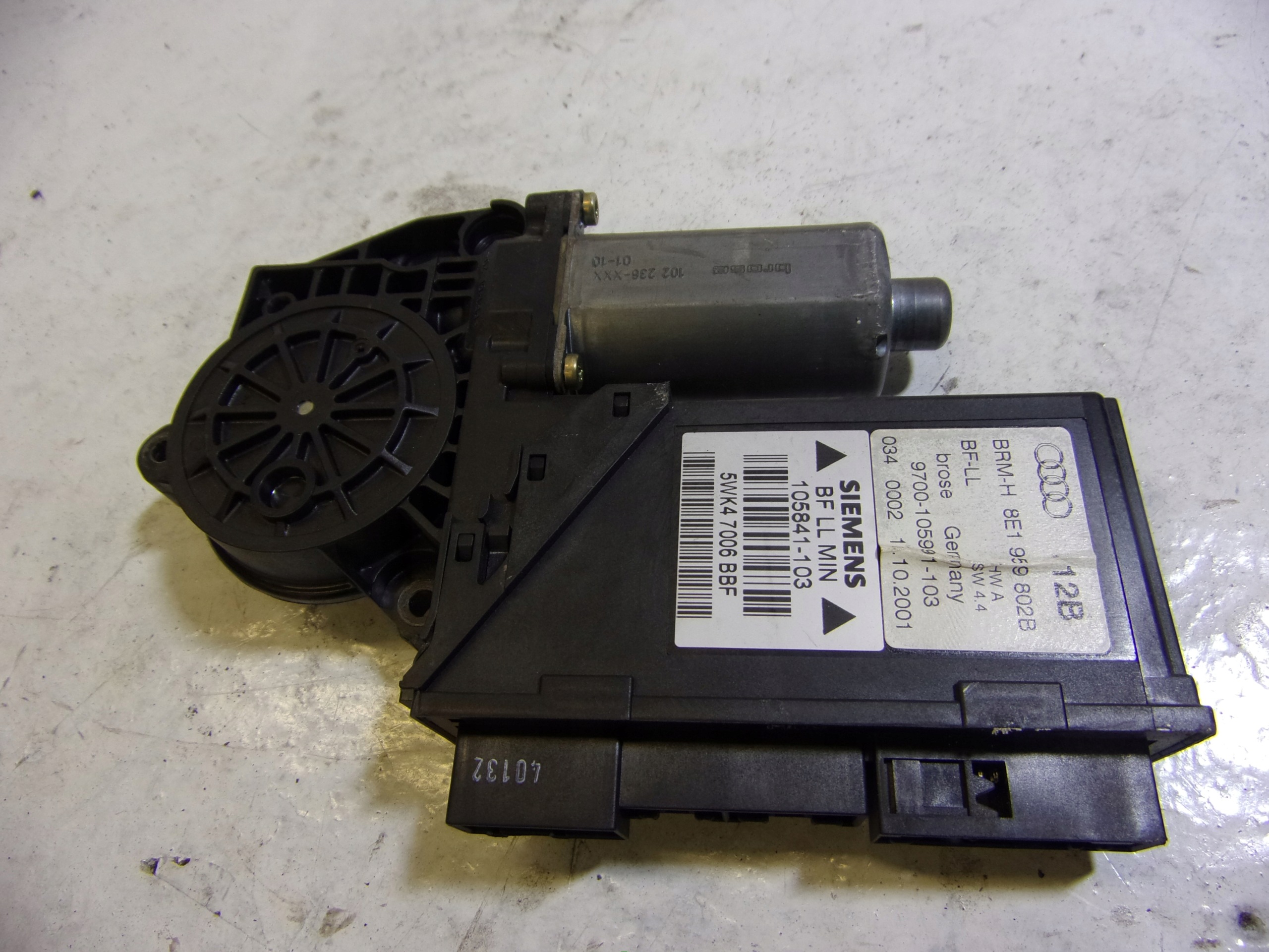 mini motor windows right front front AUDI A4 B6
