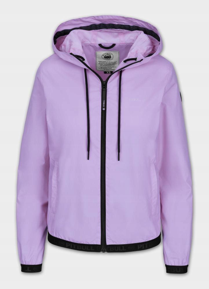 Dámská přechodná bunda s kapucí Pitbull Spring větrovka Primosa
