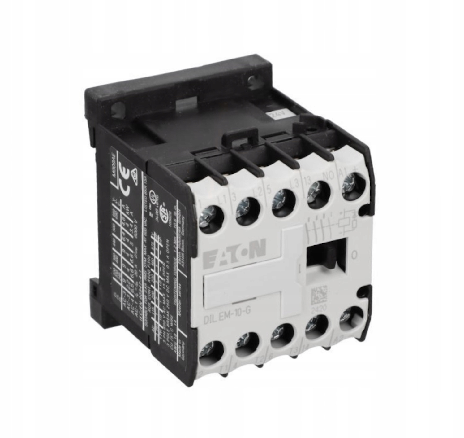 Výkonový Stykač Eaton Dilem 24V DC 3P 9A 4kW 1Z 400V Ac