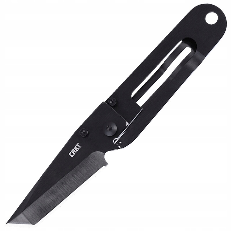 Zavírací Nůž Edc Crkt Kiss s klipem černý