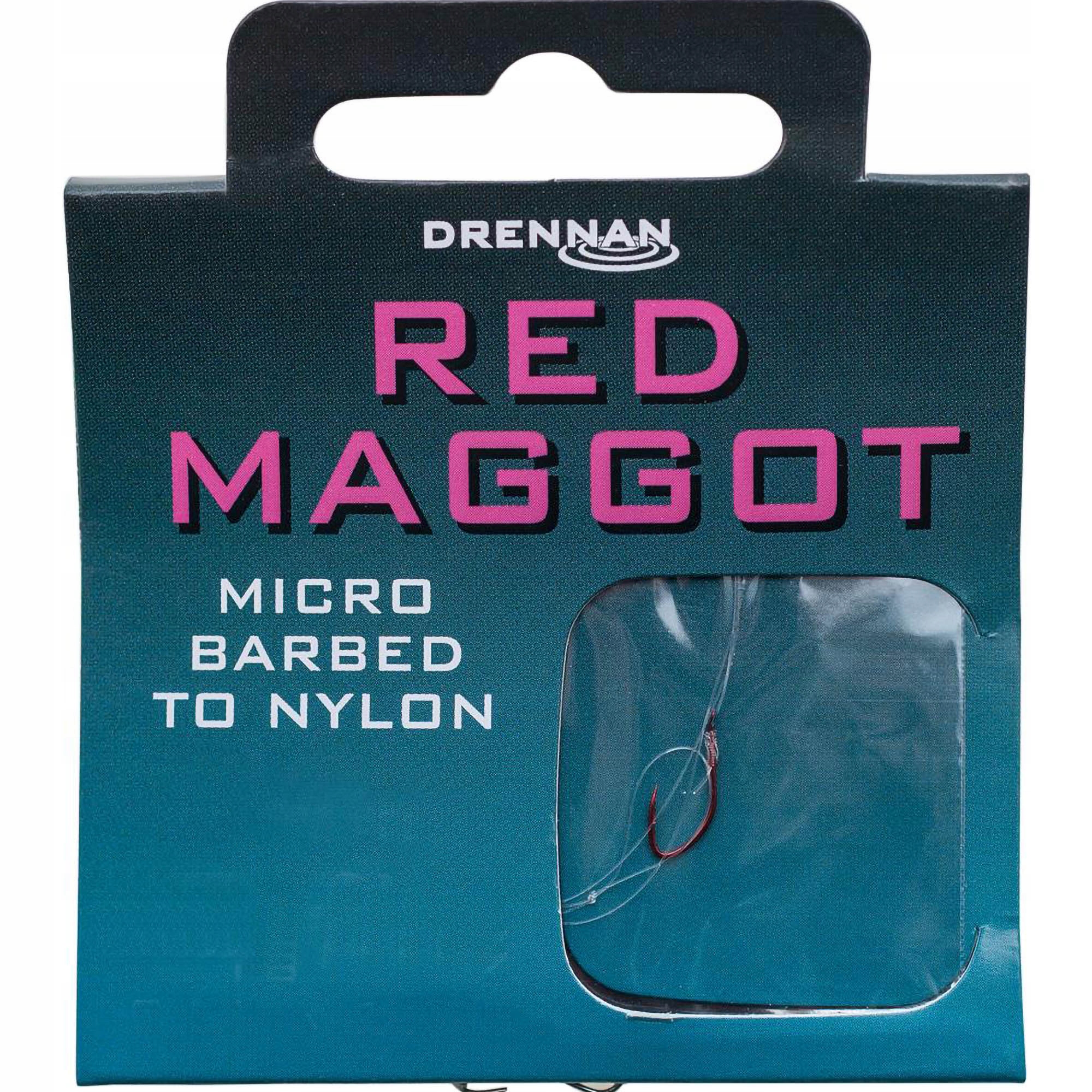 Przypony Drennan Red Maggot Micro Barbed 18