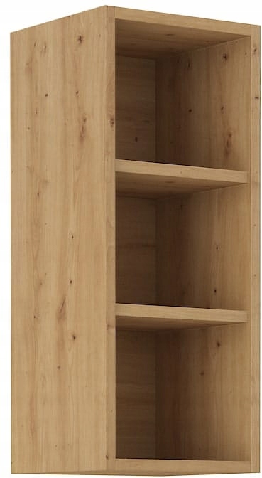 Horní Otevřená Kuchyňská Skříňka 30X72 CM Dub Artisan