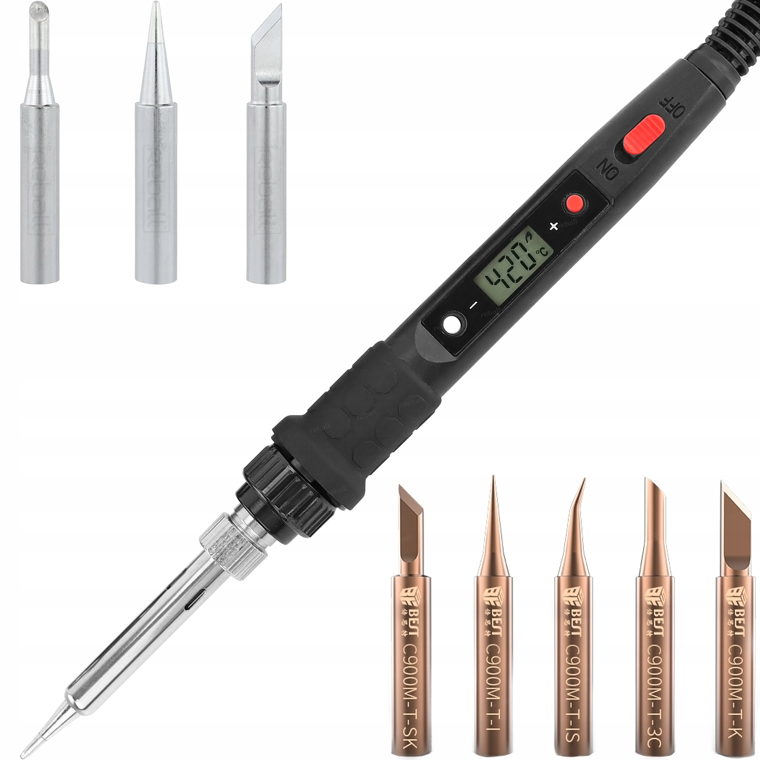 

Lutownica S801A 80W Groty Miedziane V-iron Gt Hq