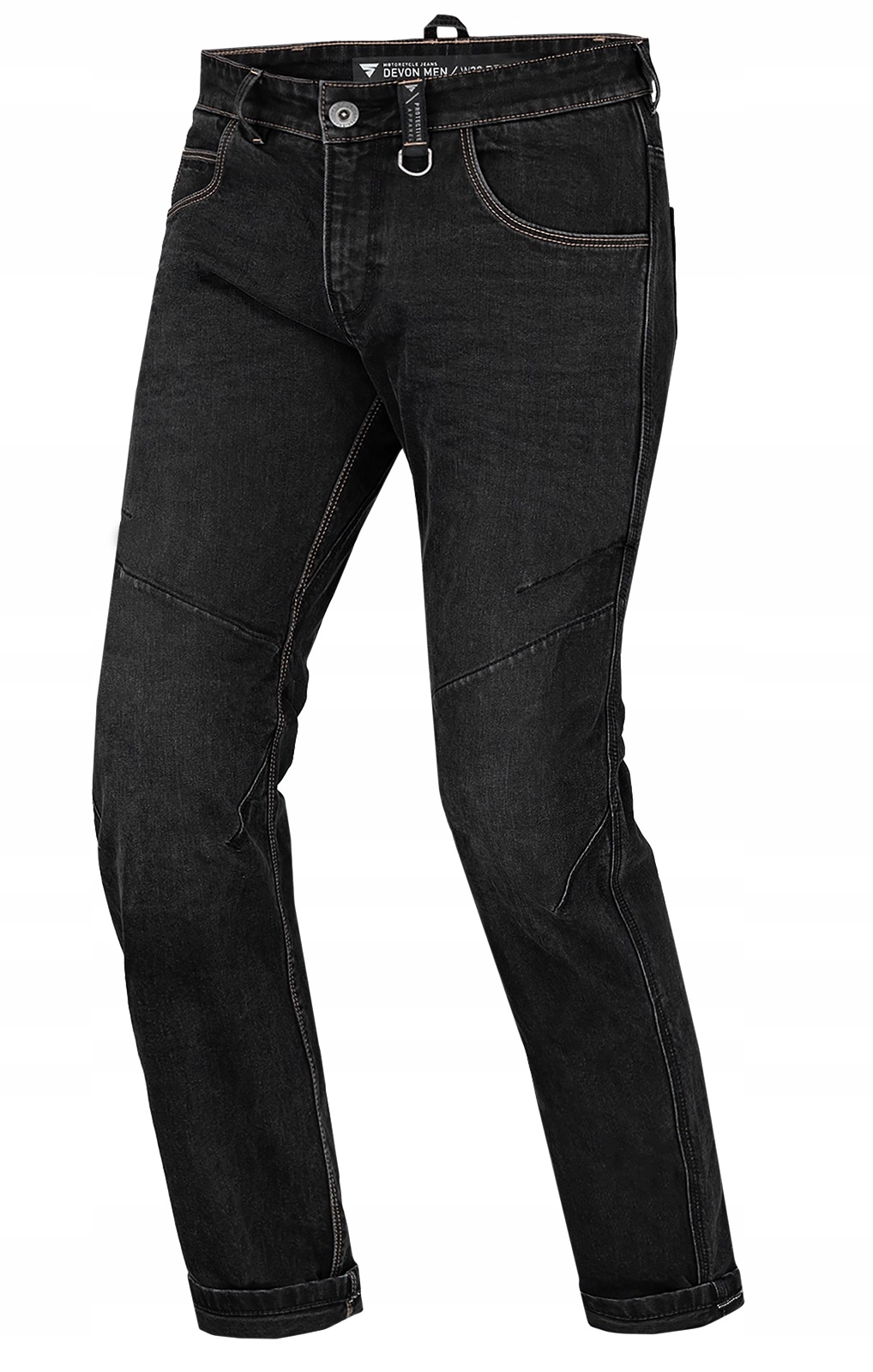 Shima Devon Men Black Pánske motocyklové nohavice