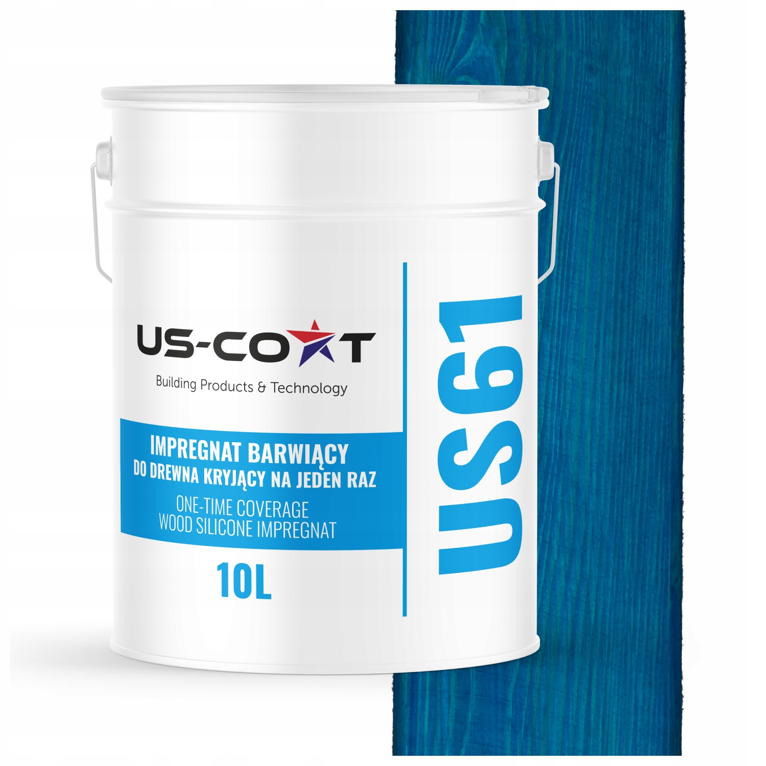 Impregnace Na Dřevo Extra Barva S Vosky Chron Najednou Uv Modrá 10L