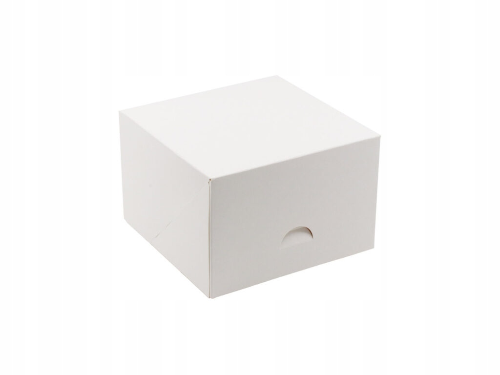 

Pudełko na ciasto 15x15x10 cm Białe 10 szt.