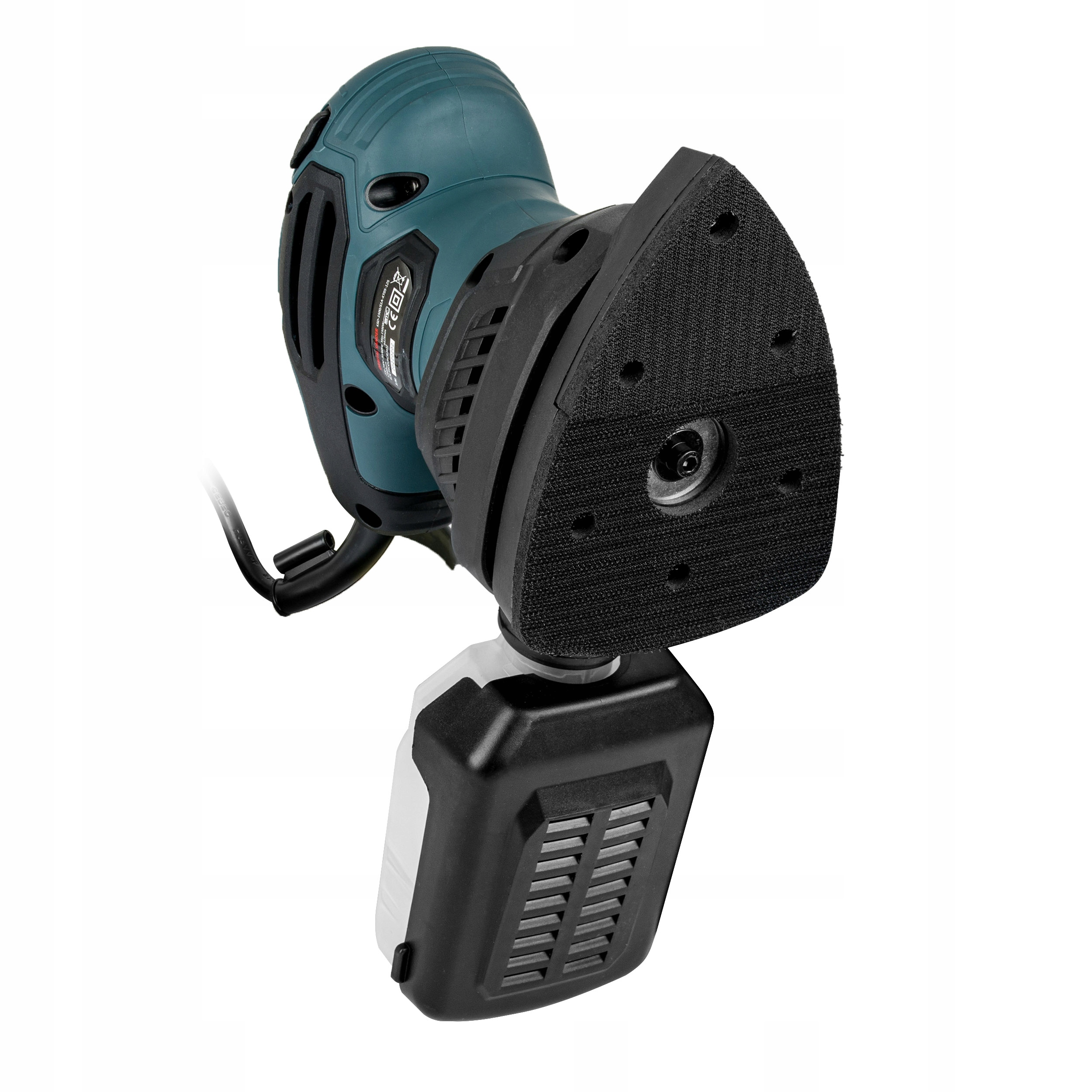 SZLIFIERKA MIMOŚRODOWA OSCYLACYJNA 4W1 + PAPIERY Maksymalna moc 1500 W