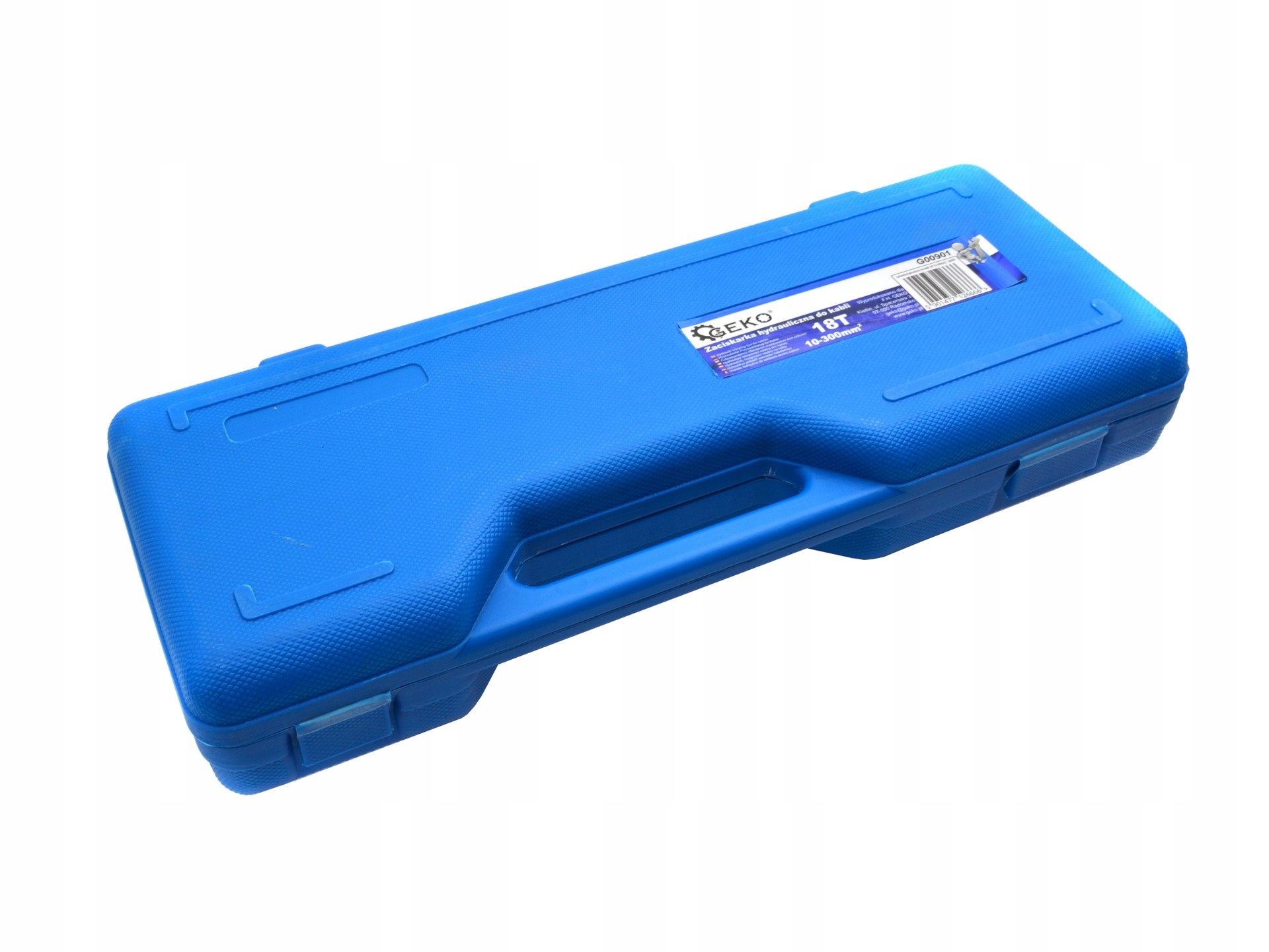 Zaciskarka hydrauliczna do kabli 18T 10-300mm2 GEKO G00901 Maksymalny przekrój przewodu 300 mm²