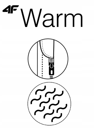 4F KURTKA MĘSKA PIKOWANA CZARNA CIEPŁA ZIMOWA Z KAPTUREM PUCHOWA ROZM. XL Kaptur z kapturem