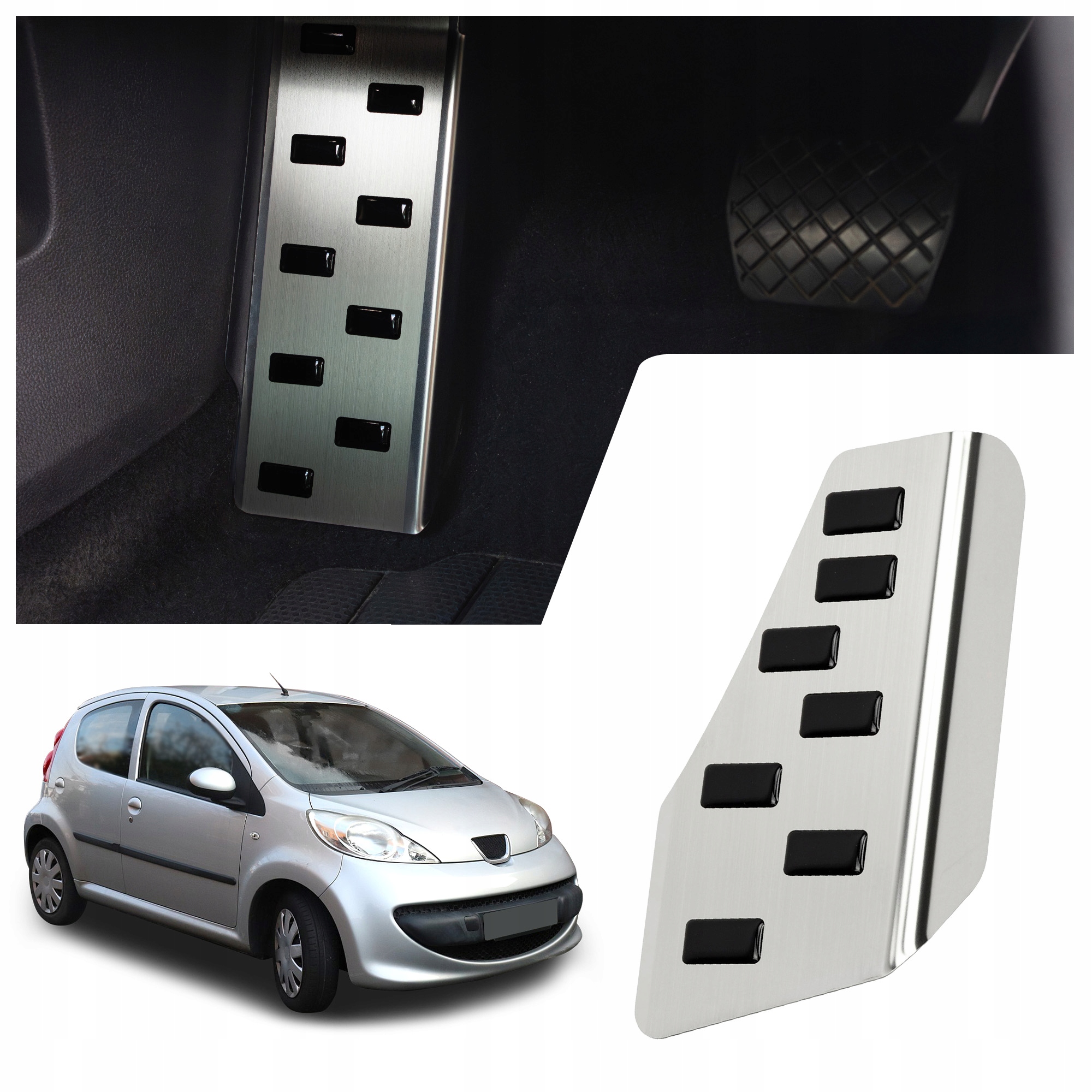 Podstupnice automobilová podnožka odpočívadla pro Peugeot 107 I 2005-2014 Hb