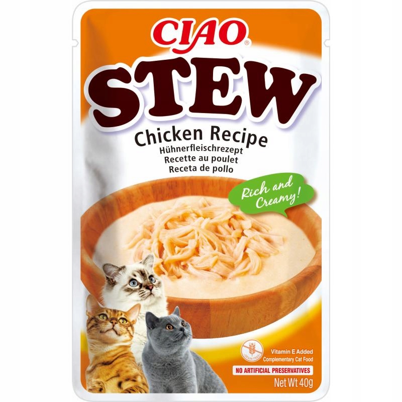 Levně Ciao Churu Cat Stew kuřecí receptura 40 g