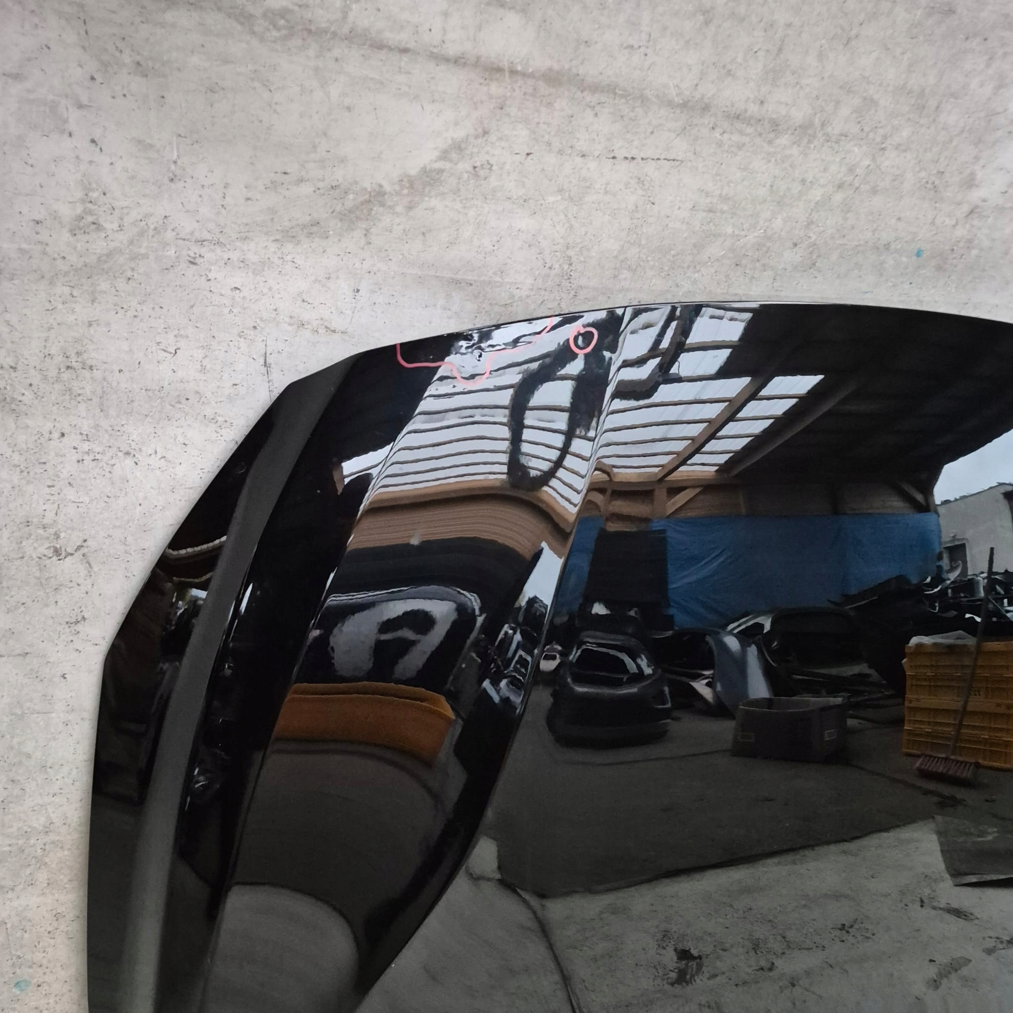 BMW 3 E90 E91 LIFT 08- bumper front front without DZIUR 7143745