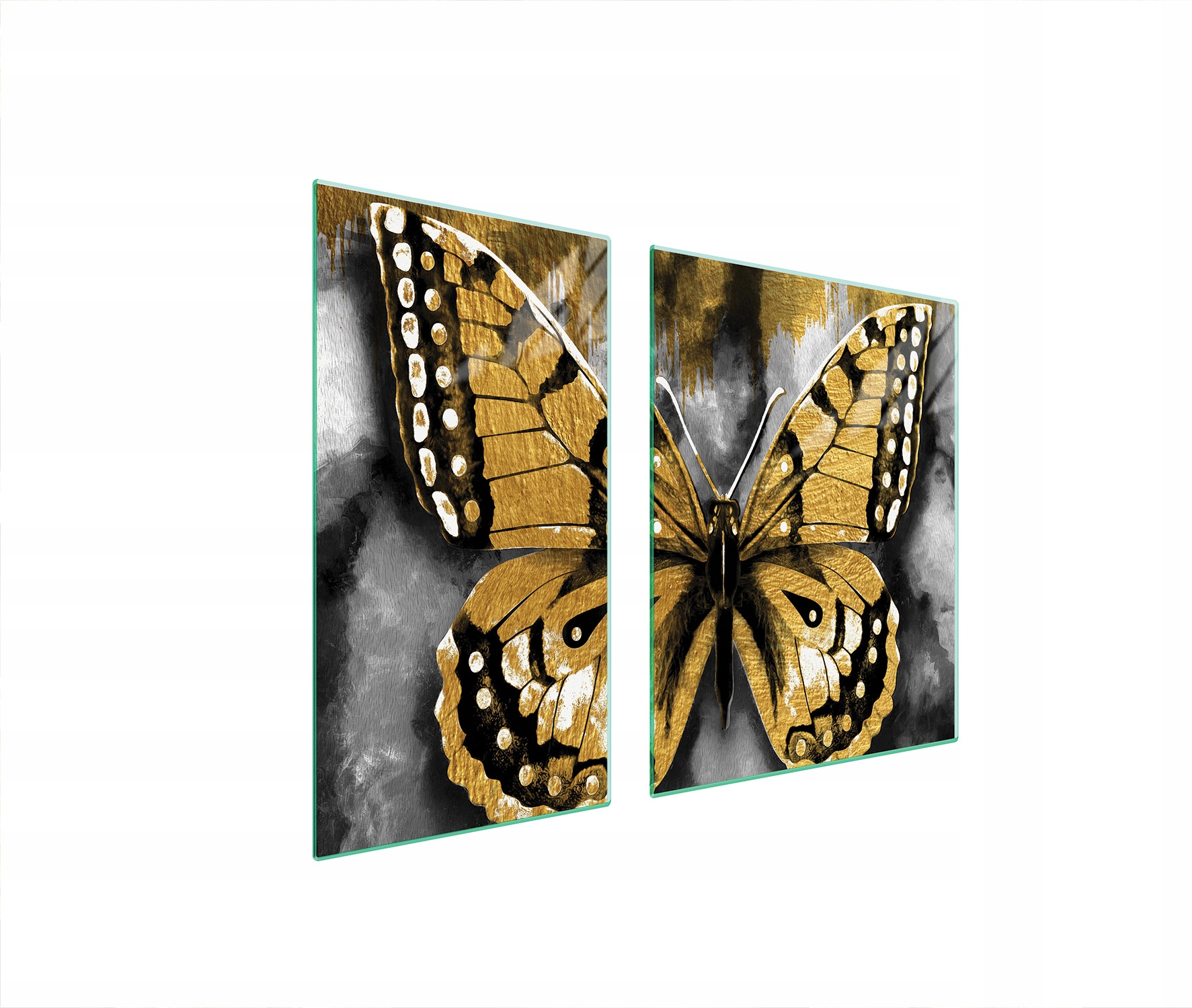 Ochranná Skleněná Deska Na Sporák 90x52 Motýl Tvrzené Sklo