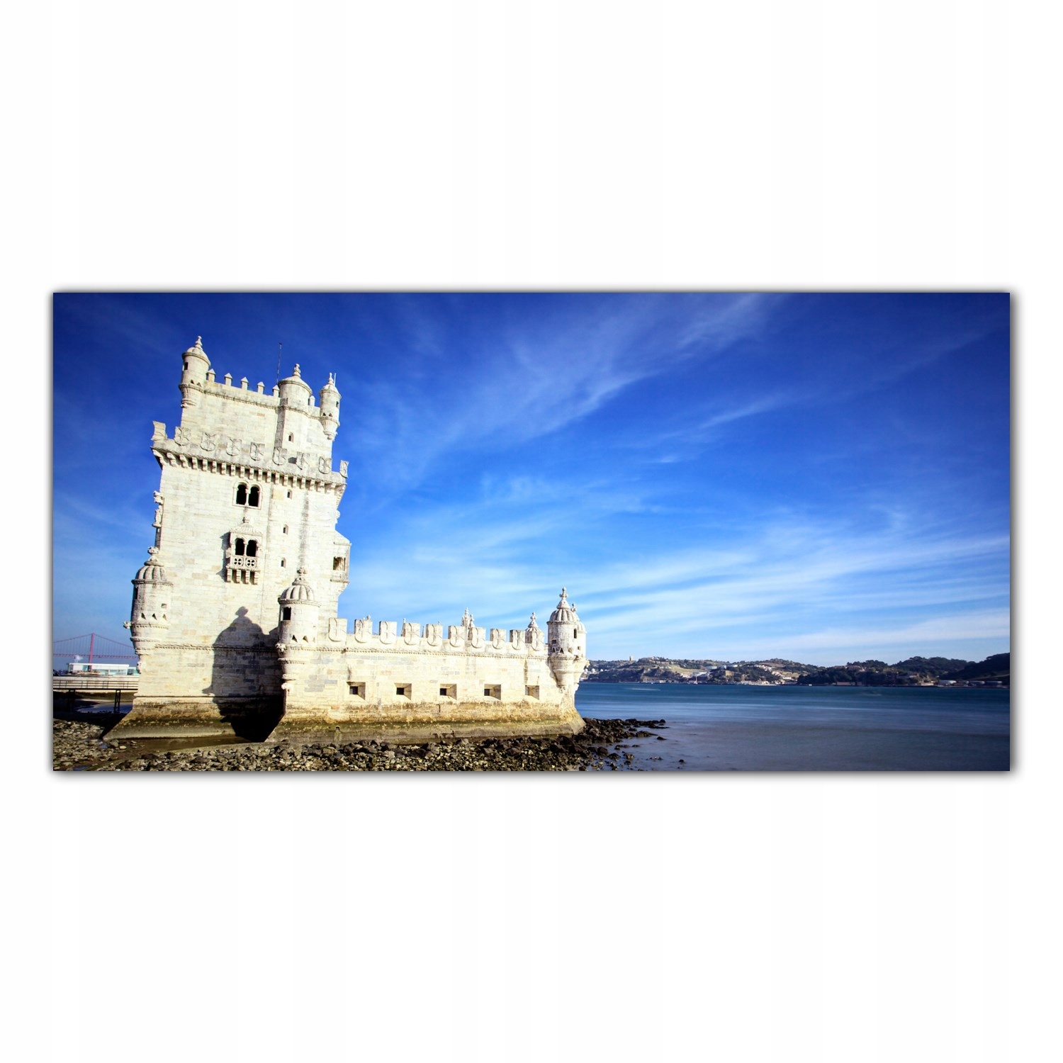 

Obraz na szkle Foto Wieża Klif Krajobraz 120x60