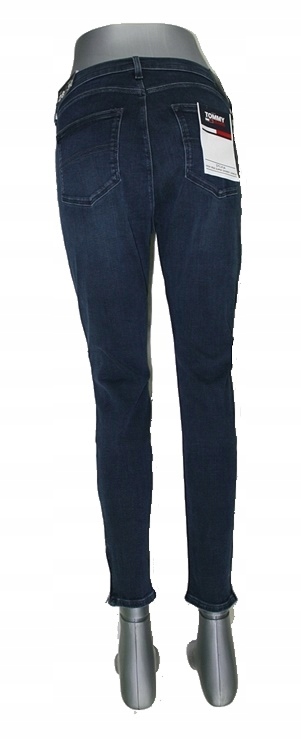 Tommy Jeans Sylvia DW0DW10316 rurki z zamkami -wysoki stan -oryg. -W31/L30