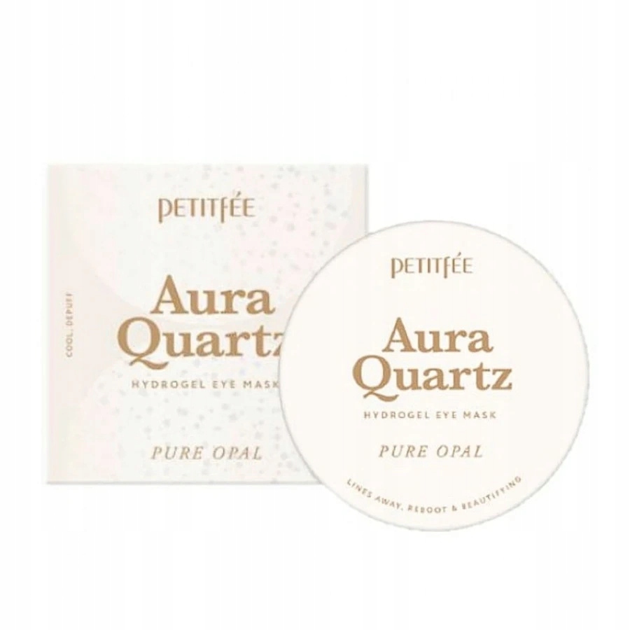 Petitfee Aura Quartz Hydrogel Eye Mask Pure Opal Hydratační vločky